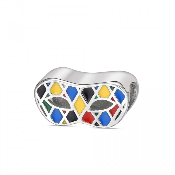 Abalorio carnaval A Tu Lado máscara esmaltada Ref : 9113444