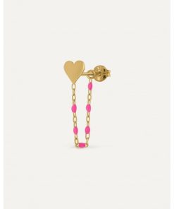PENDIENTE HEART CHAIN Referencia 19023 COLECC BEA SOLDADO