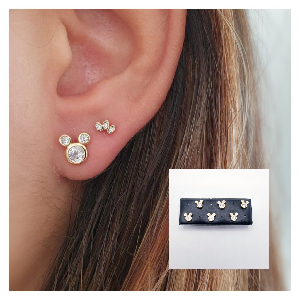 Pendiente Mickey oro ref 786