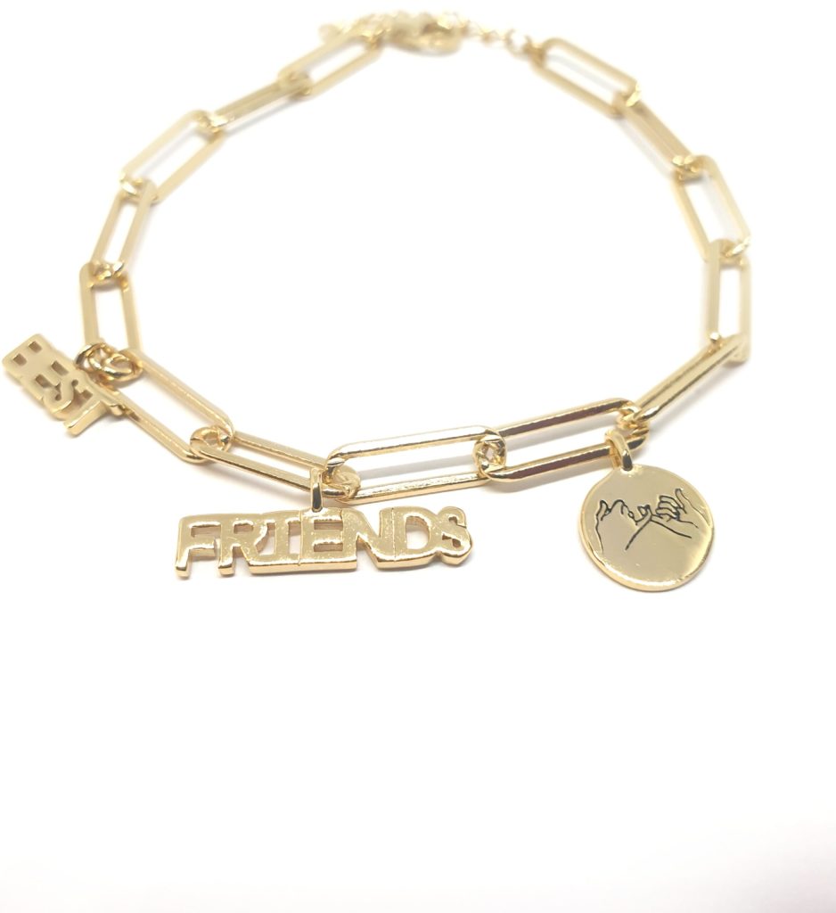 Pulsera oro mejores amigas REF PUL2033