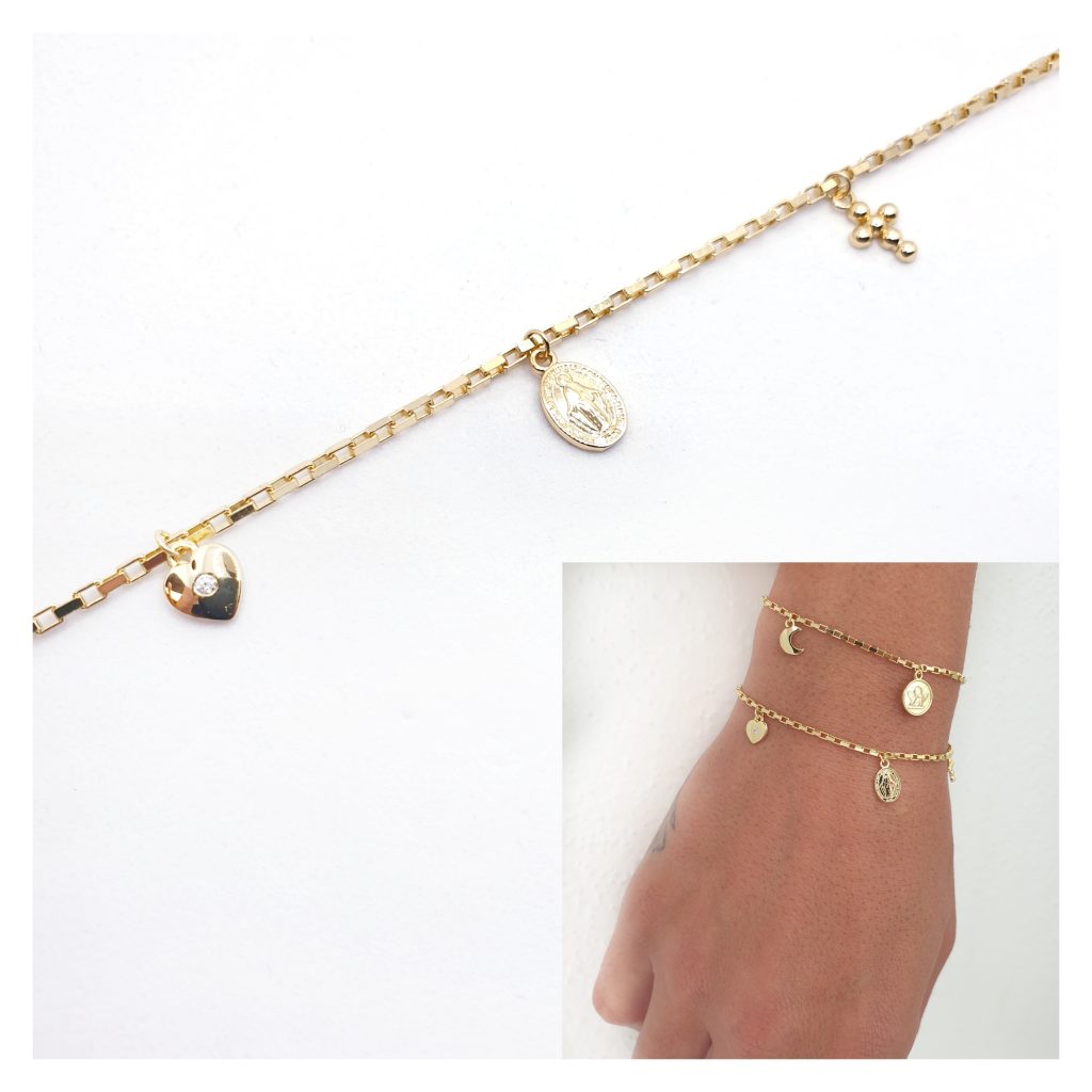Pulsera Fe oro REF PULL2182