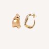 Pendientes Curva Aro Irregular REF G3582
