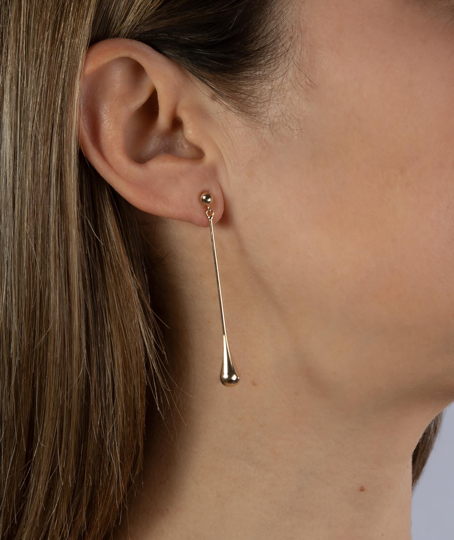 Pendientes largos gotas REF G2798D - Imagen 2