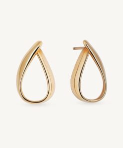 Pendientes largos oval Halo ref g4012