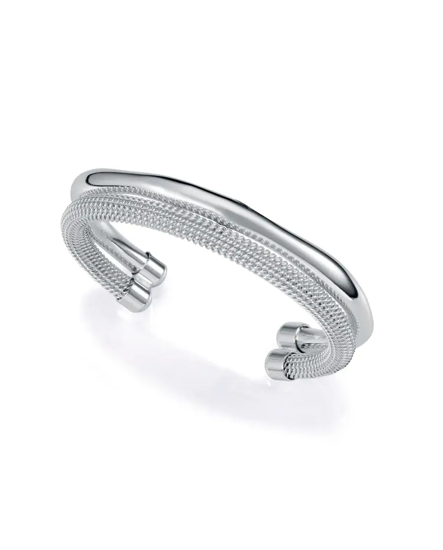 Pusl Acero Chapado Plata Rigida Sra Fashion REF 14346P01000