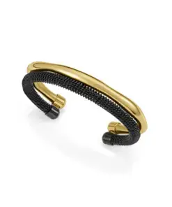 Pusl Acero Ip Dorado Y Negro Rigida Sra Fshn ref 14347p01010