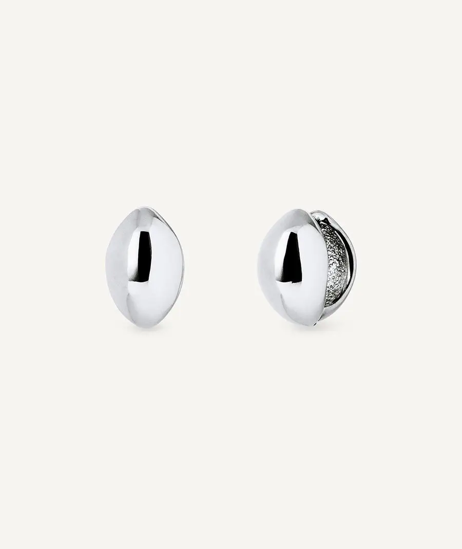 Pendientes de aro ovalados Clor 16 mm REF Q4067