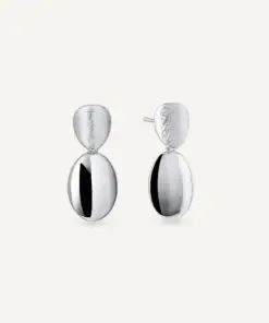 Pendientes largos Roser doble textura REF Q4055
