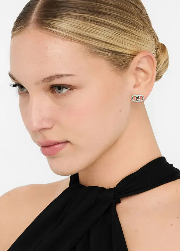 Pendientes con logotipo monograma LIU JO - Imagen 3