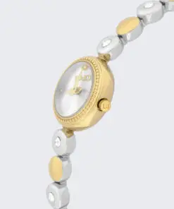 Reloj pulsera bicolor con detalles de cristal LIU JO - Imagen 2