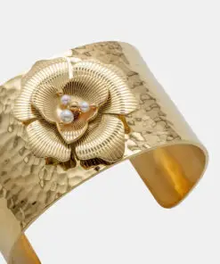 Brazalete con flor grande LIU JO