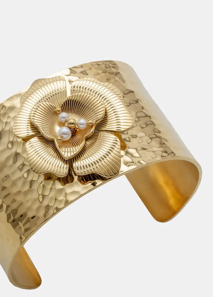 Brazalete con flor grande LIU JO
