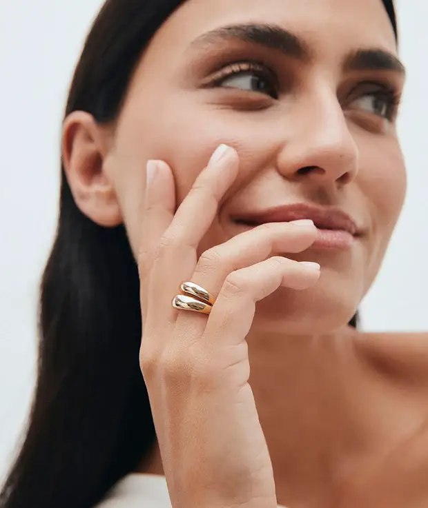 Anillo dúo Suspiro x48187 - Imagen 2