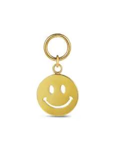 Charm de acero 316 chapado 18 kt emoji waterproof 10 mm Ref : 9125617
