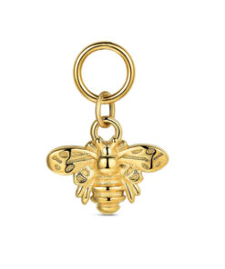 Charm de acero 316 chapado 18 kt abeja waterproof 13.8 mm Ref : 9125639