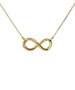 Collar corto infinito Sera en Plata ref a5550-dg