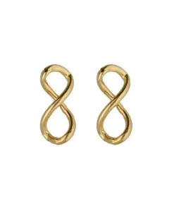 Pendientes cortos infinito Sera en Plata ref a5549-dt