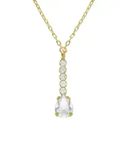 Collar corto Eunoia cristales riviere en Plata REF A4360-07DG
