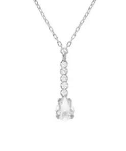 Collar corto Eunoia cristales riviere en Plata REF A4360-07HG